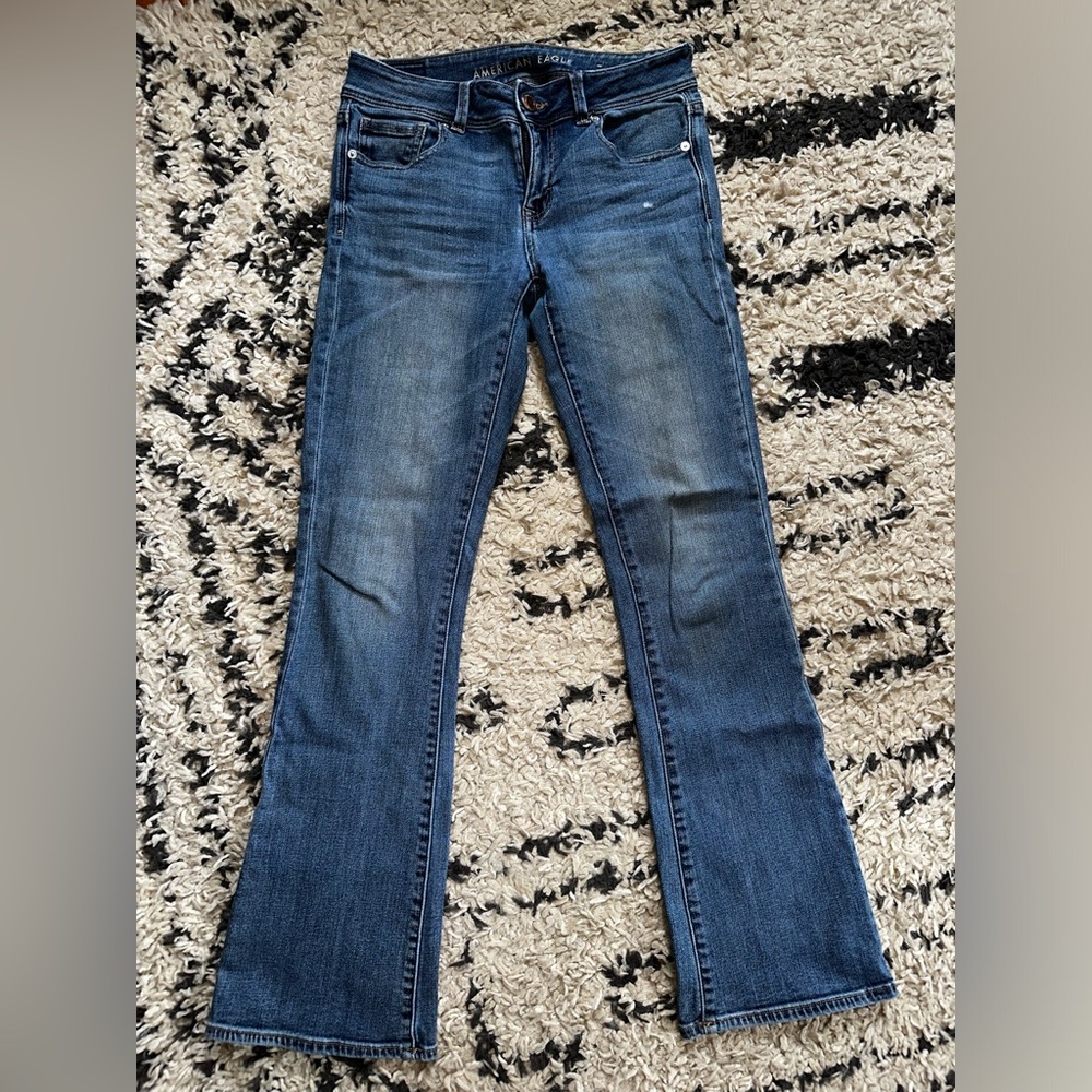 AE Bootcut Jeans, size 4